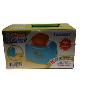 Be A Kid Chef Master- Battery Operated Toaster Light & Sound (New)‎ ages 3+